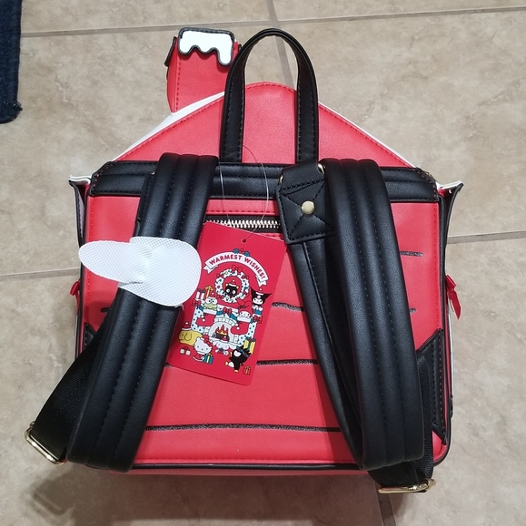 Her Universe Sanrio Hello Kitty & Friends Christmas Holiday House Mini Backpack - Picture 4 of 9